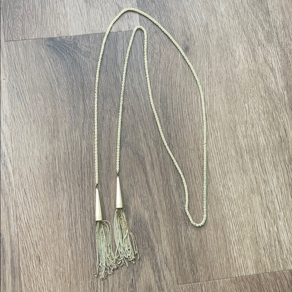Kendra Scott Long Tassel Necklace